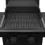 Left. Charbroil - Pro Series with Amplifire Infrared Technology 2-Burner Propane Gas Grill Cabinet, 463676724 - Black.