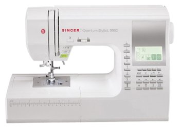 Singer - Quantum Stylist 600-Stitch Sewing Machine - White - Front_Zoom