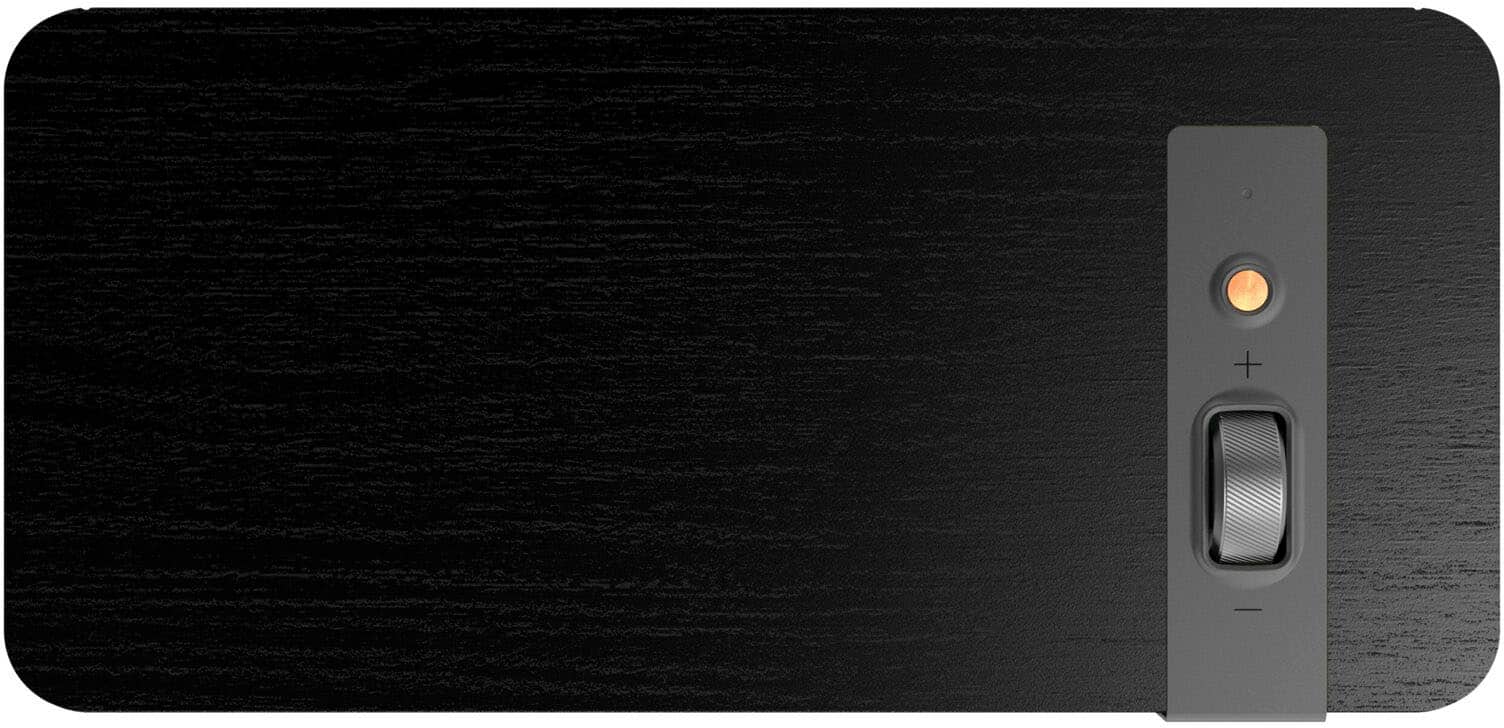 Alt View 1. Klipsch - The One Plus Premium Tabletop Bluetooth Speaker with Broadcast Mode, Matte Black - Matte Black.