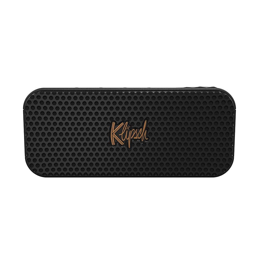 Klipsch - Nashville Portable Bluetooth Speaker - Black - Front_Zoom