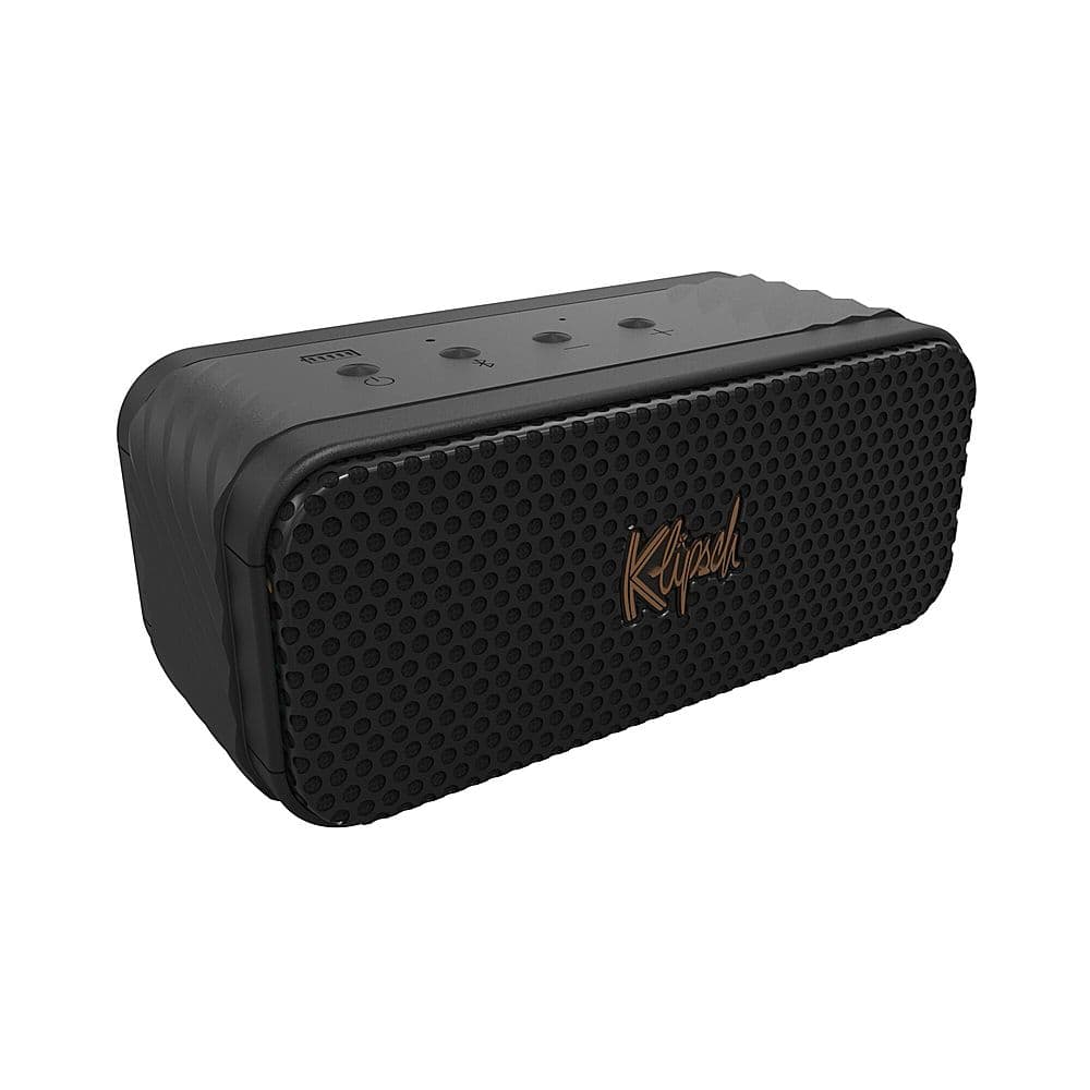 Alt View 13. Klipsch - Klipsch Nashville Portable Bluetooth Speaker, Black - Black.