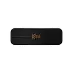 Front. Klipsch - Klipsch Detroit Portable Bluetooth Speaker - Black.