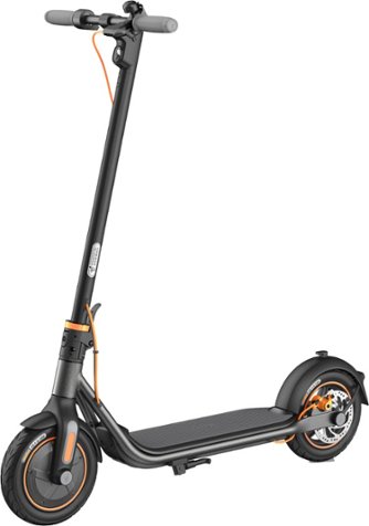 Segway - Ninebot F35 Electric Scooter w/24.9 Max Operating Range & 18.6 mph Max Speed - Black