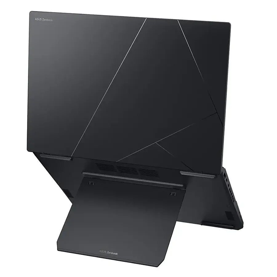 Alt View 14. ASUS - Zenbook DUO Dual 14” 3K OLED Touch Laptop - Intel Core Ultra 9 with 32GB Memory - Intel Arc Graphics - 1TB SSD - Inkwell Gray.