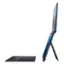 Left. ASUS - Zenbook DUO Dual 14” 3K OLED Touch Laptop - Intel Core Ultra 9 with 32GB Memory - Intel Arc Graphics - 1TB SSD - Inkwell Gray.