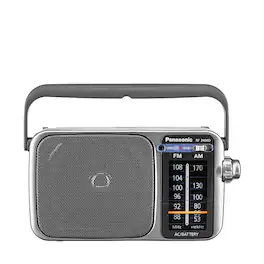 Panasonic - Portable AM / FM Radio - Silver