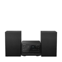 Panasonic - Stereo System with CD, Bluetooth® and Radio, 20W - Black - Front_Zoom