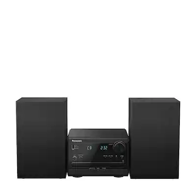 Panasonic Stereo System with CD, Bluetooth and Radio, 20W Black SC