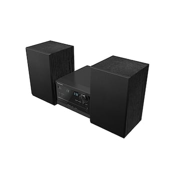 Panasonic Stereo System with CD, Bluetooth and Radio, 20W Black SC Panasonic Stereo System with CD, Bluetooth and Radio, 20W Black SC