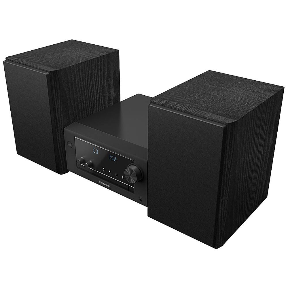 Alt View 11. Panasonic - Stereo System with CD, Bluetooth and Radio, 80W - Black.
