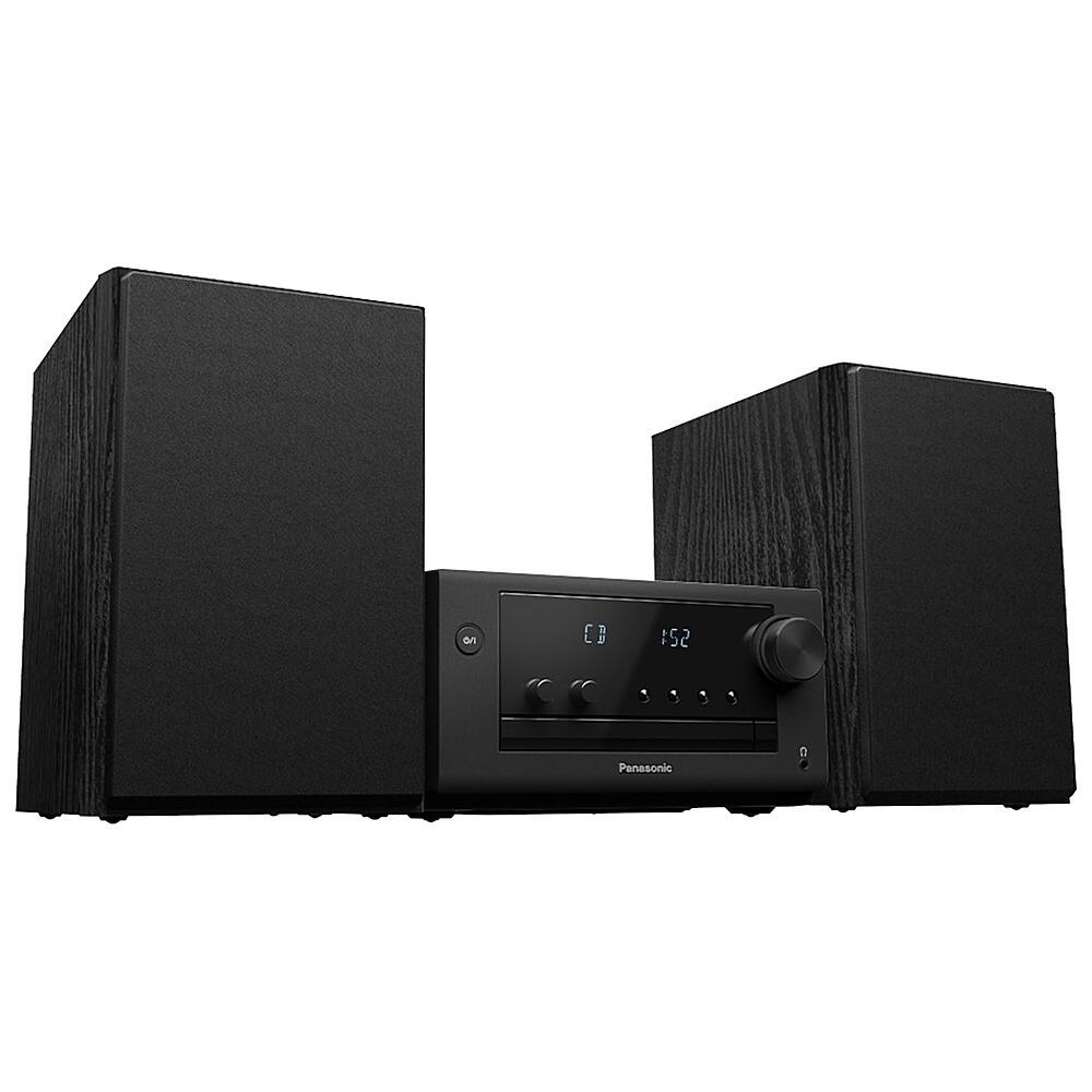Alt View 12. Panasonic - Stereo System with CD, Bluetooth and Radio, 80W - Black.