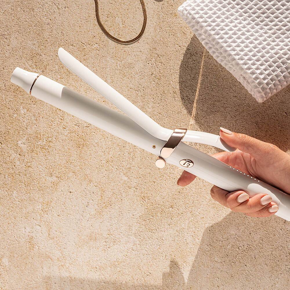 Alt View 13. T3 - T3 SinglePass Curl X 1.5" Ceramic Extra-Long Barrel Curling Iron - White.