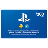 Sony - $200 PlayStation Store Card [Digital] - Front_Zoom