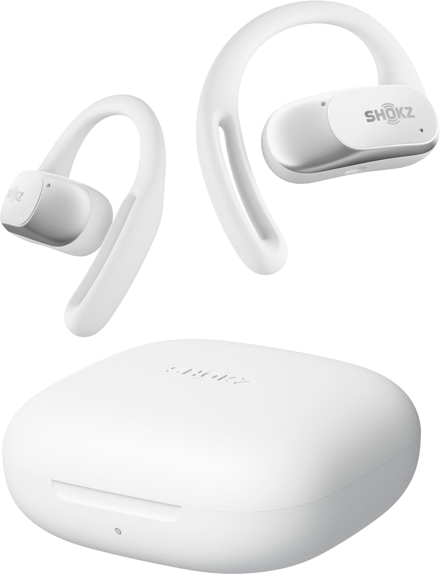 Shokz OpenFit Air Open-Ear True Wireless Earbuds White T511-ST-WT-US - Best  Buy