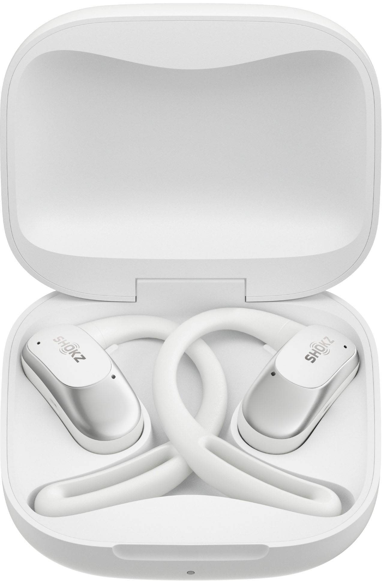Shokz OpenFit Air Open-Ear True Wireless Earbuds White T511-ST-WT-US - Best  Buy