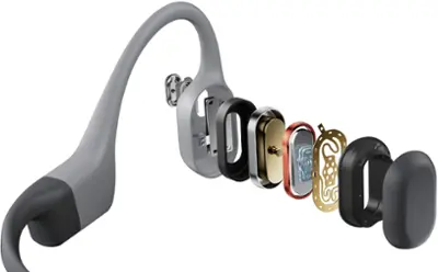 Shokz - OpenSwim Pro Bone Conduction Sports Headphone - Gray
