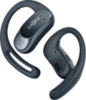 Shokz - OpenFit Air Open-Ear True Wireless Earbuds - Black - Front_Zoom