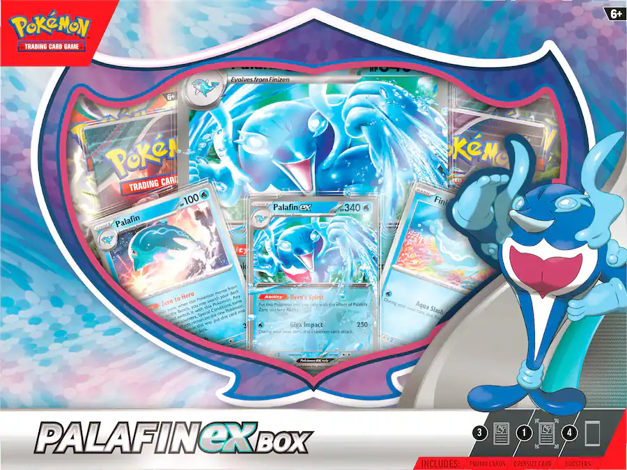 Pokémon Trading Card Game: Palafin ex Box 290-87982 Best Buy