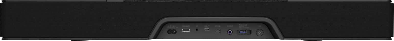 Back. Klipsch - Flexus CORE 100 2.1 Soundbar - Black.