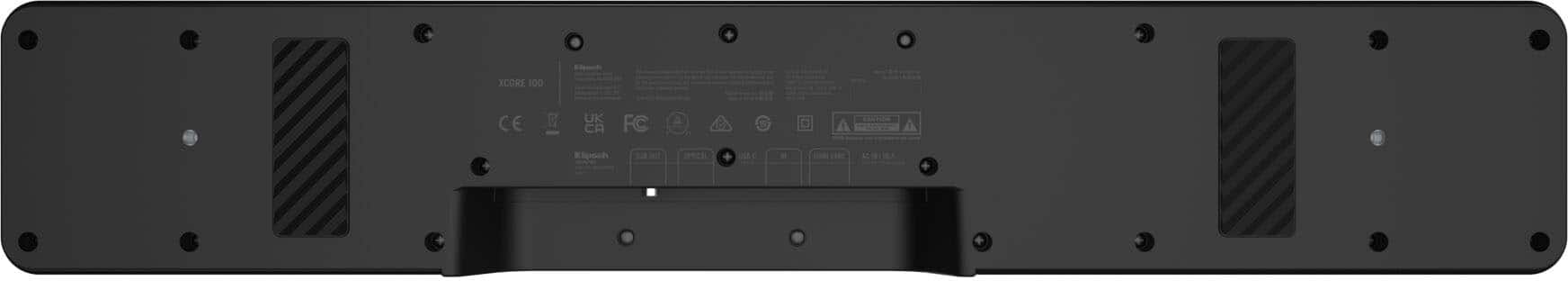 Alt View 1. Klipsch - Flexus CORE 100 2.1 Soundbar - Black.