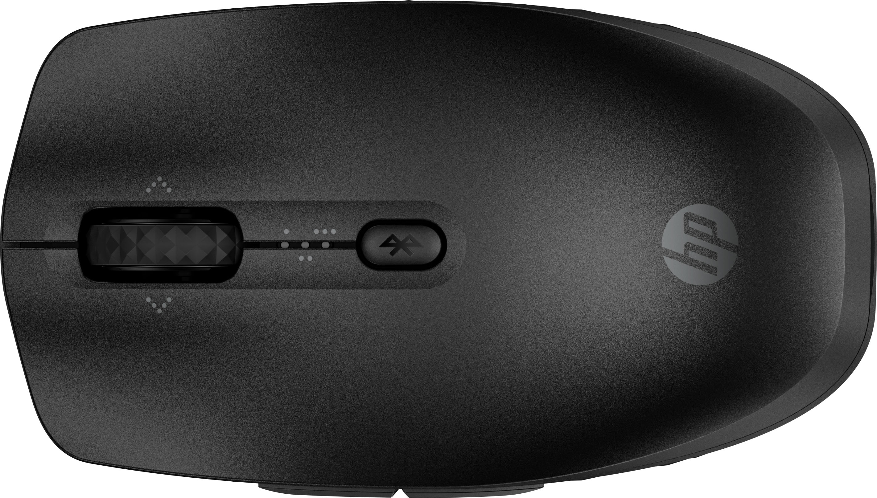 Back View: HP - 420 Bluetooth Programmable Mouse - Black