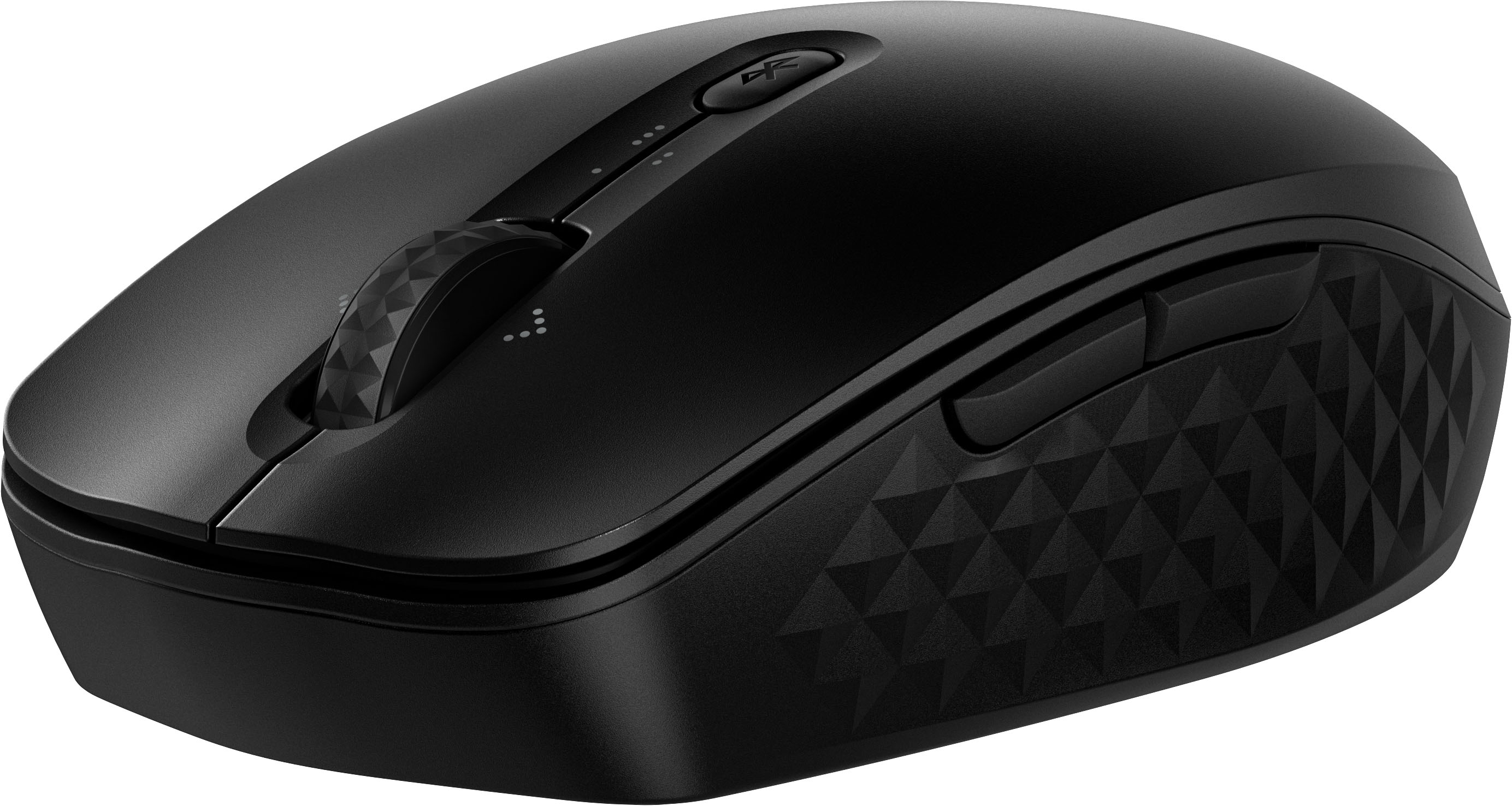 Left View: HP - 420 Bluetooth Programmable Mouse - Black