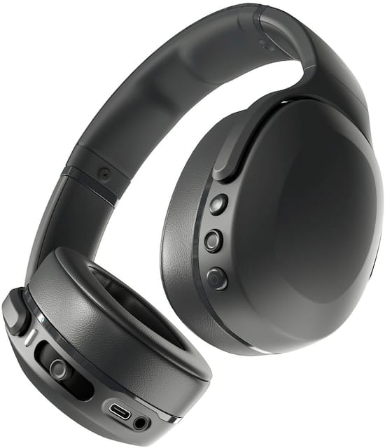 Skullcandy - Crusher Evo Over-the-Ear Wireless Headphones - Matte Black