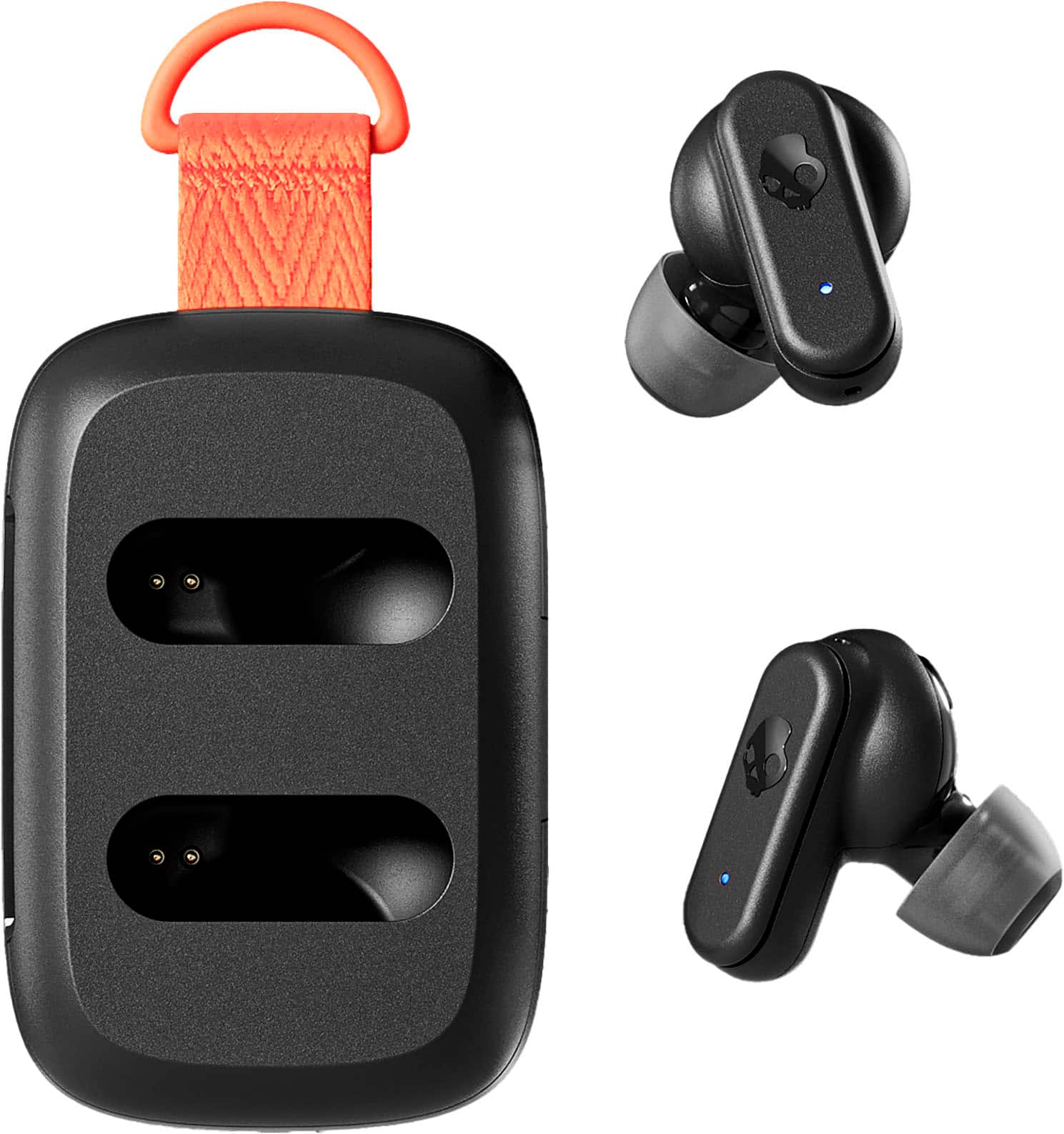 Alt View 13. Skullcandy - Dime 3 True Wireless Earbuds - Black.