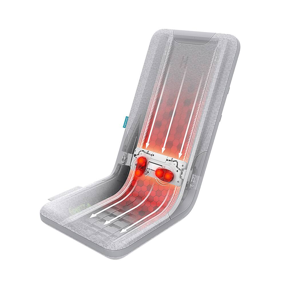 Homedics - Full-Body Flex Massage Cushion - Gray