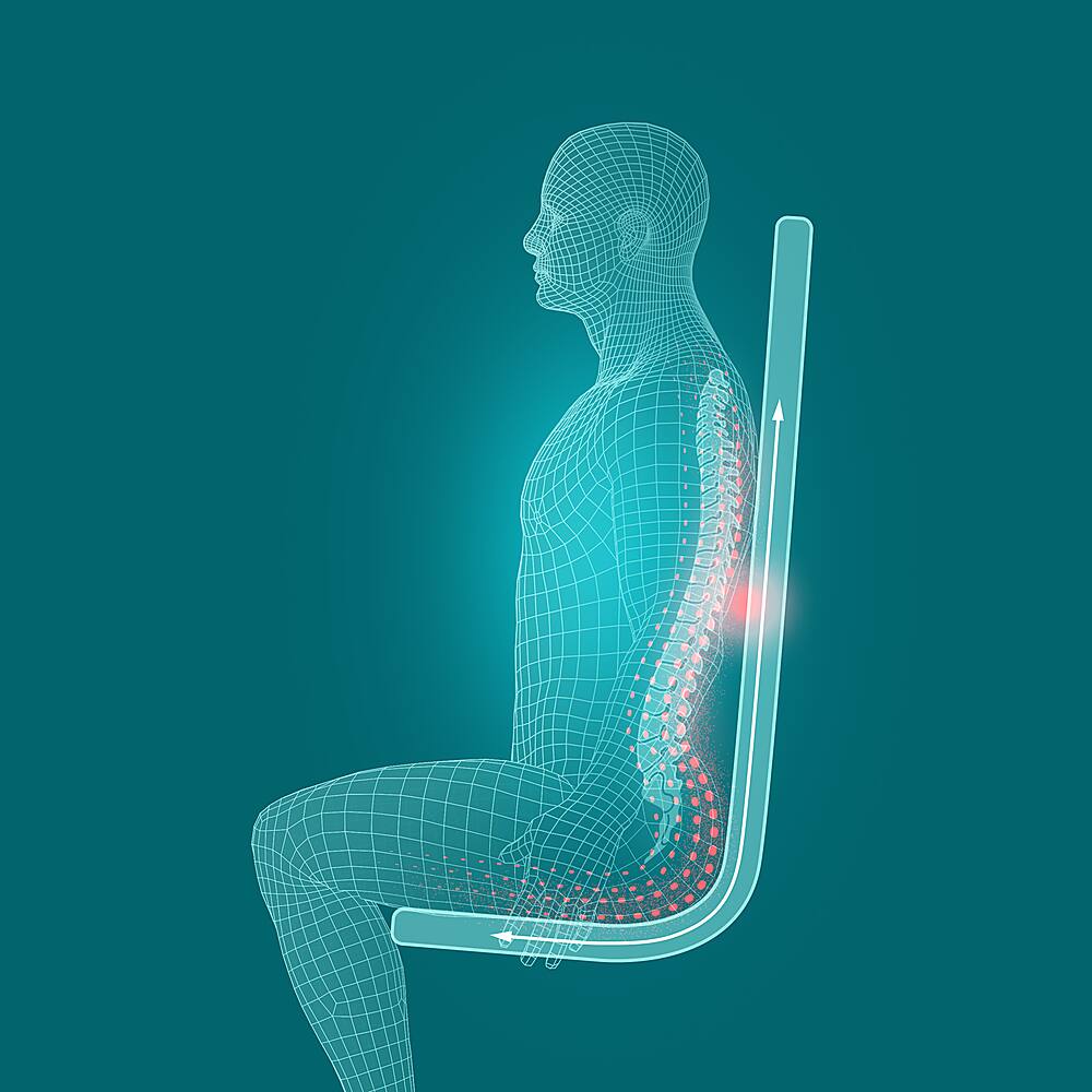 Alt View 11. Homedics - Full-Body Flex Massage Cushion - Gray.