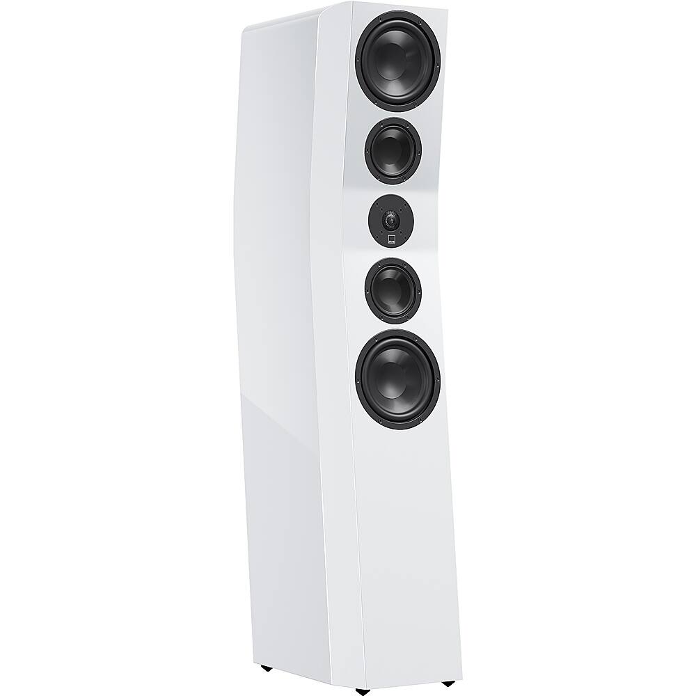Left. SVS - Ultra Evolution Titan 3-Way Floorstanding Speaker (Each) - Piano Gloss White.