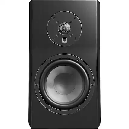 Front. SVS - Ultra Evolution Bookshelf 2-Way Speaker (Each) - Black Oak Veneer.