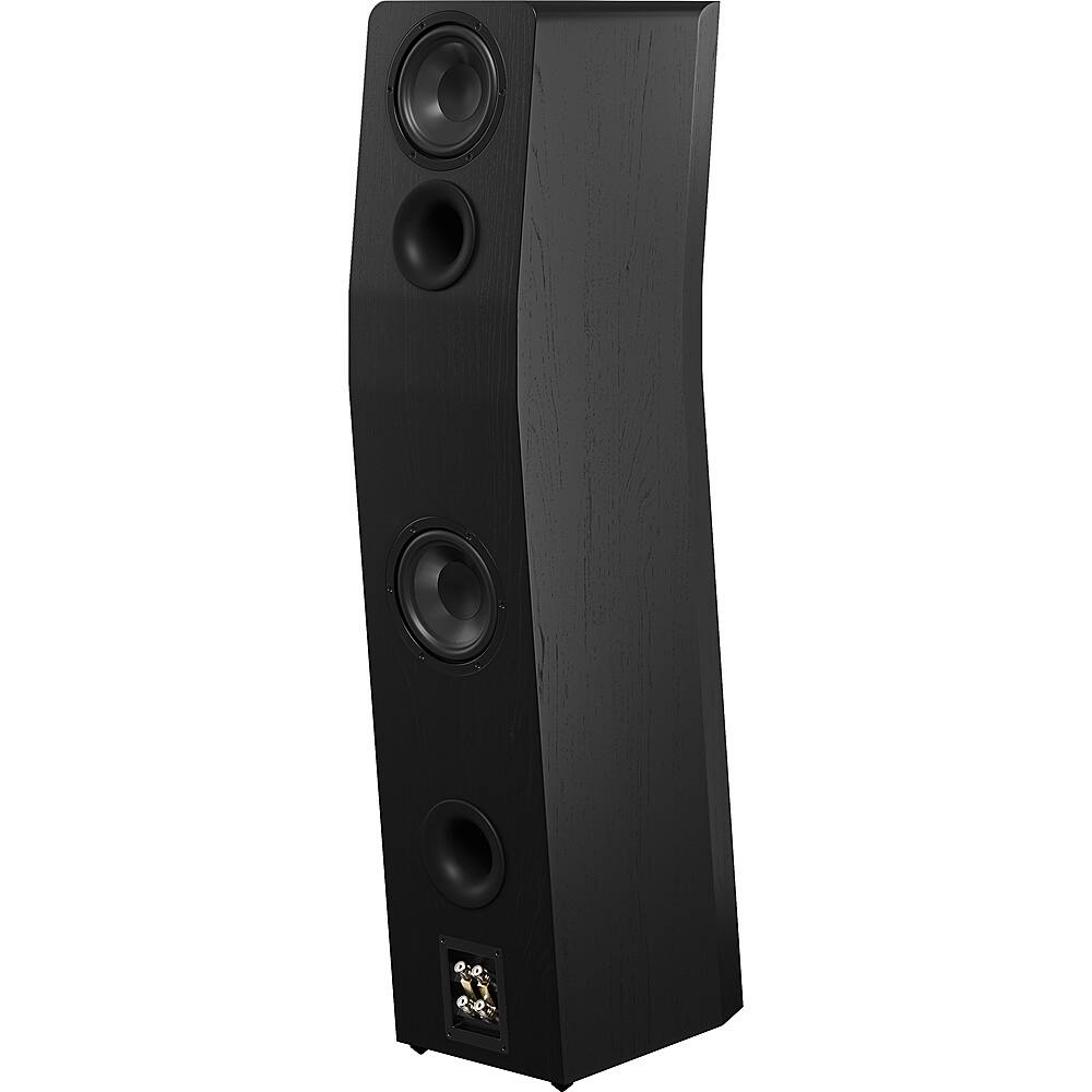 Back. SVS - Ultra Evolution Titan 3-Way Floorstanding Speaker (Each) - Black Oak Veneer.