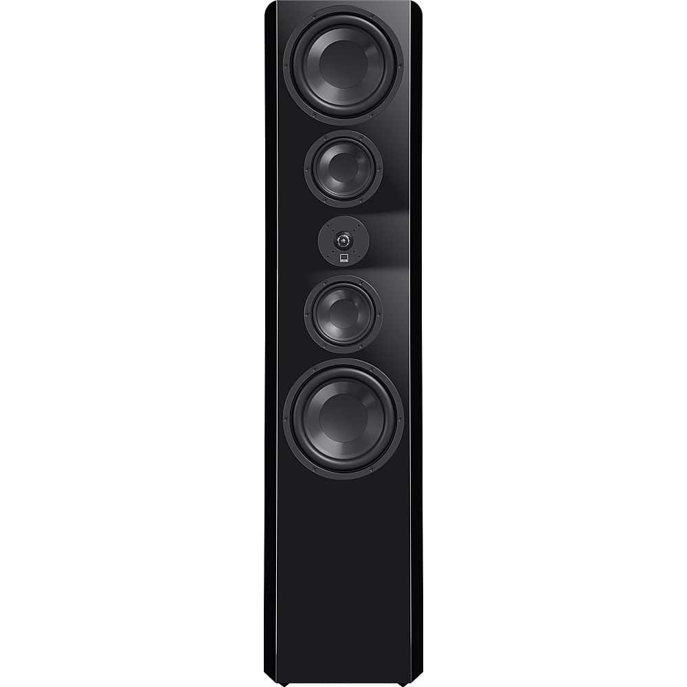 Front. SVS - Ultra Evolution Pinnacle 3-Way Floorstanding Speaker (Each) - Piano Gloss Black.