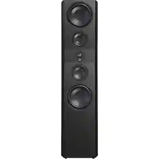 Front. SVS - Ultra Evolution Pinnacle 3-Way Floorstanding Speaker (Each) - Black Oak Veneer.