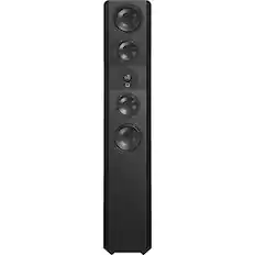 Front. SVS - Ultra Evolution Tower 3-Way Floorstanding Speaker (Each) - Black Oak Veneer.