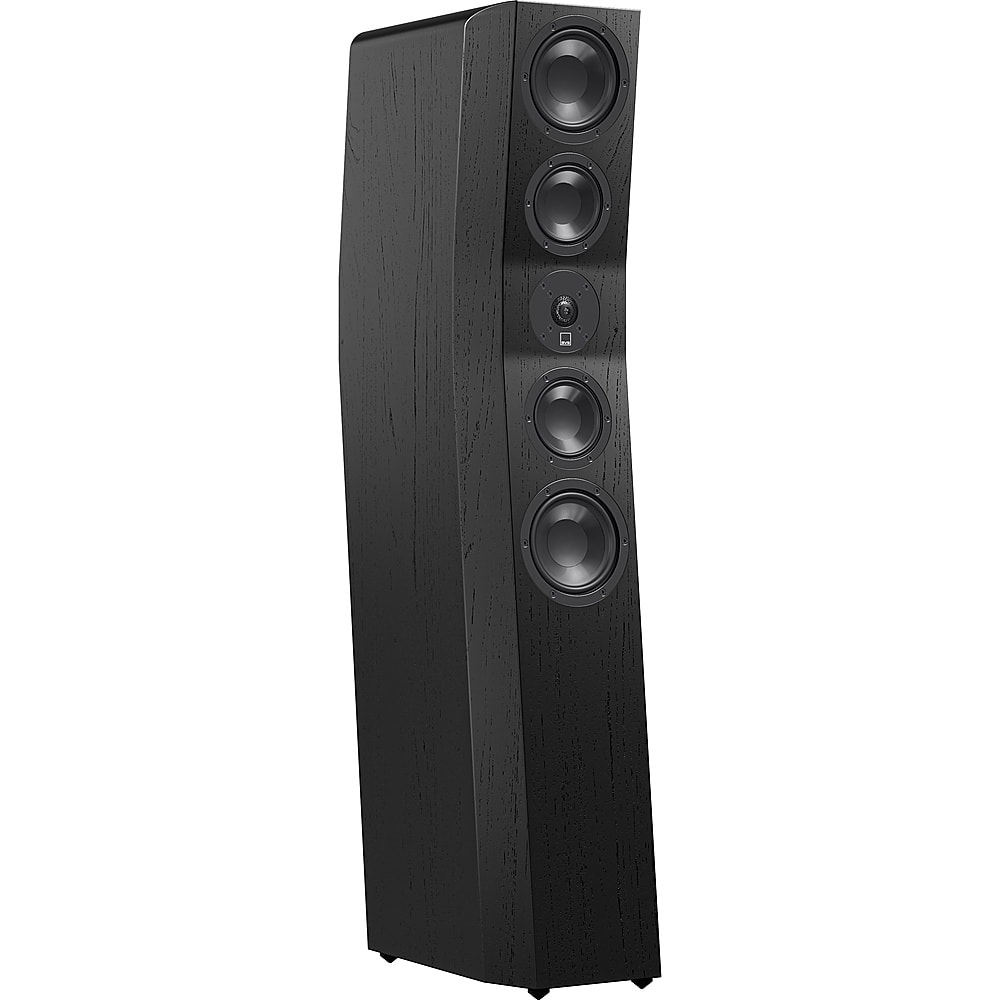 Left. SVS - Ultra Evolution Tower 3-Way Floorstanding Speaker (Each) - Black Oak Veneer.