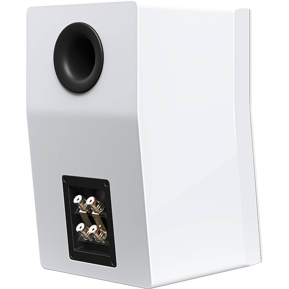 Back. SVS - Ultra Evolution Bookshelf 2-Way Speaker (Each) - Piano Gloss White.