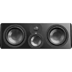 Front. SVS - Ultra Evolution Center 3-Way Speaker (Each) - Piano Gloss Black.