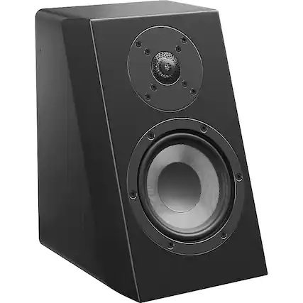 Left. SVS - Ultra Elevation 2-Way Speaker (Each) - Black Oak Veneer.