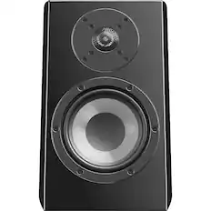 Front. SVS - Ultra Elevation 2-Way Speaker (Each) - Piano Gloss Black.