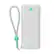 Alt View 11. Nimble - CHAMP PRO 20,000mAh 60W PD Dual USB-C Portable Charger - White.