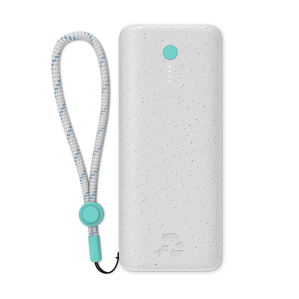 Alt View 11. Nimble - CHAMP PRO 20,000mAh 60W PD Dual USB-C Portable Charger - White.