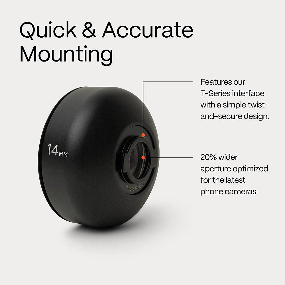Best Buy: Moment Fisheye T-Series 14mm Lens Filter 130-106