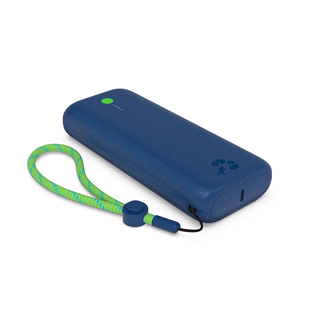 Alt View 1. Nimble - CHAMP PRO 20,000mAh 60W PD Dual USB-C Portable Charger - Blue.