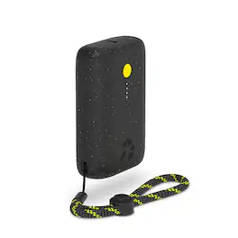 Nimble - Champ 10K USB-C Portable Charger, 20W PD & QC 4.0 Fast Charging Power Bank, Dual USB-C Ports - Black