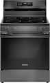 Frigidaire - 30 in. Wide 5 elements 5.3 Cu. Ft. Freestanding Electric Range with Air Fry - Black Stainless Steel
