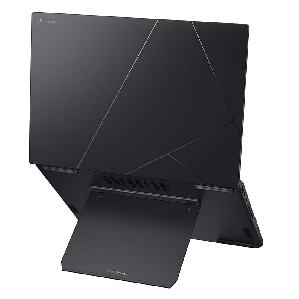 Alt View 14. ASUS - Zenbook DUO Dual 14” WUXGA OLED Touch Laptop - Intel Core Ultra 7 with 16GB Memory - Intel Arc Graphics - 1TB SSD - Inkwell Gray.