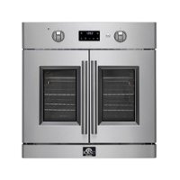 Forno Appliances - Asti 30 in. Single Electric Convection Wall Oven with French Doors - Front_Zoom
