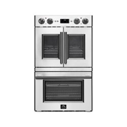 Forno Appliances - Gallico 30 in. Electric Double Wall Oven with French Doors - Front_Zoom